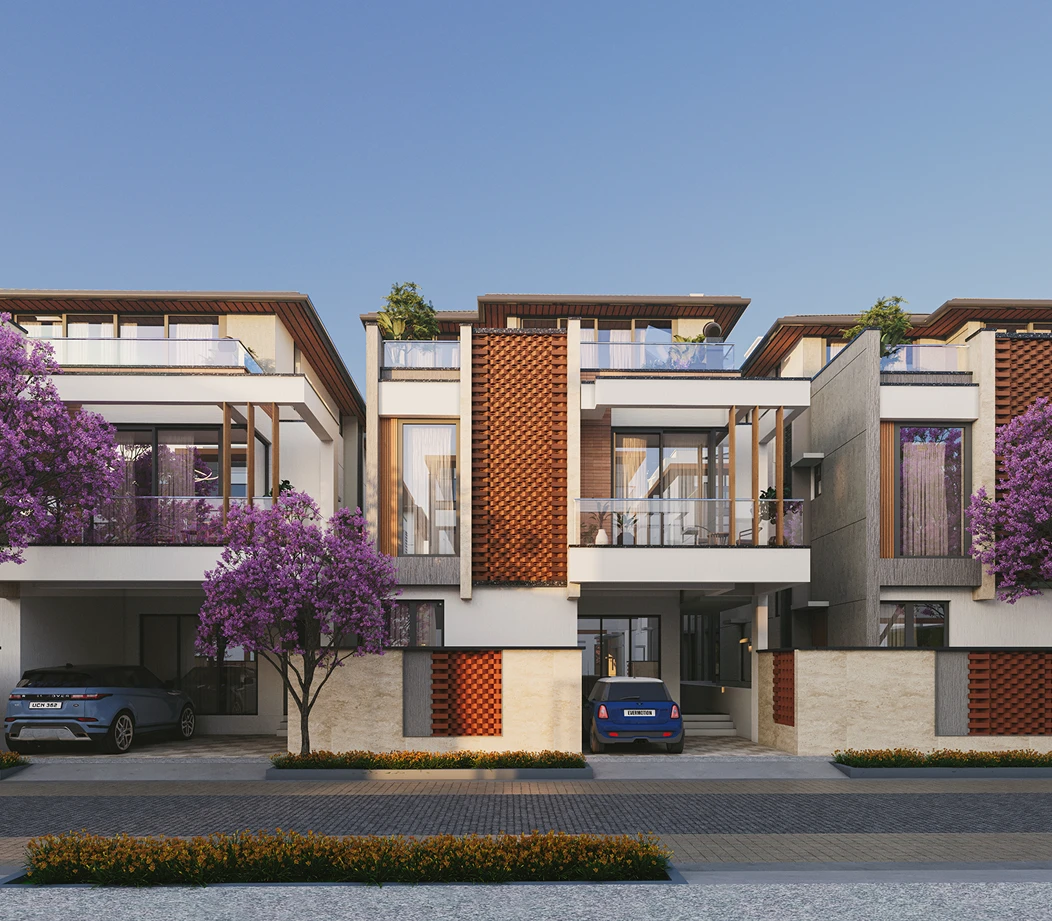 Luxury 5 BHK villa exterior at Valby Ira The Earth, Sarjapur Bangalore